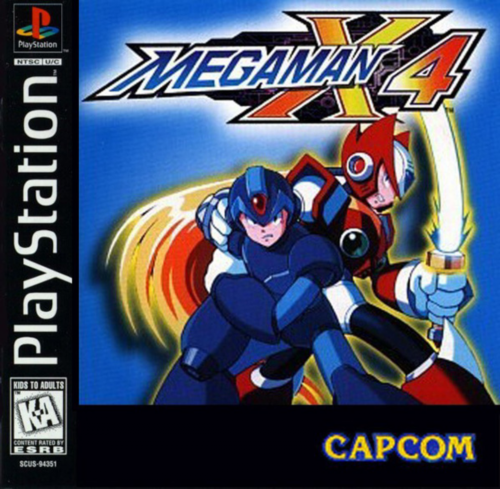 Mega Man X4 (USA) Cover